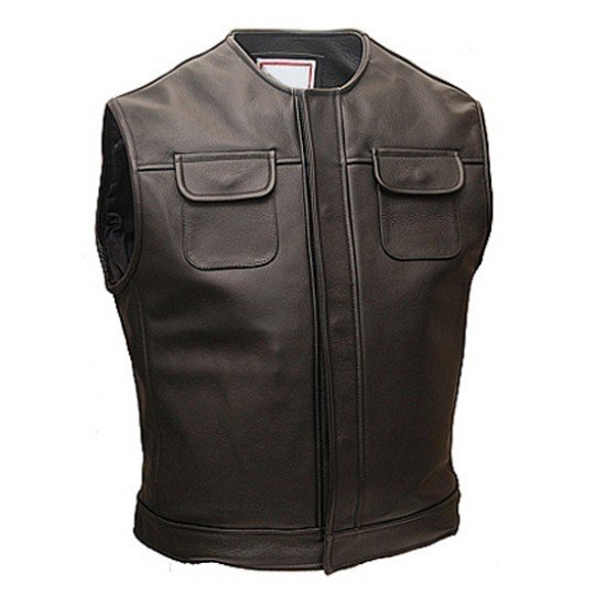 Leather Vest Mens Leather Vest Mens